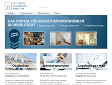 Tablet Screenshot of eigentumswohnungen-kaufen.net